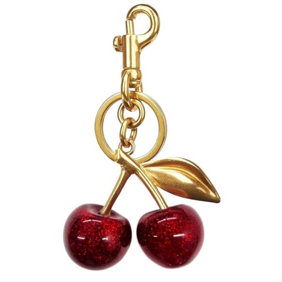🖤 5/$25 CHERRY CHIC | Bag Charm | Keychain (Brand New!) 🍒 - Picture 3 of 10